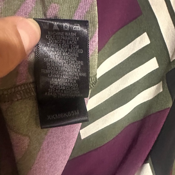 Geometric Patterned Dress - Multicolor - Picture 4 of 5